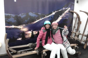 night tobogganing to the skiwelt