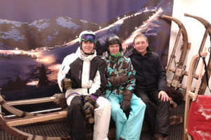 night tobogganing in tyrol