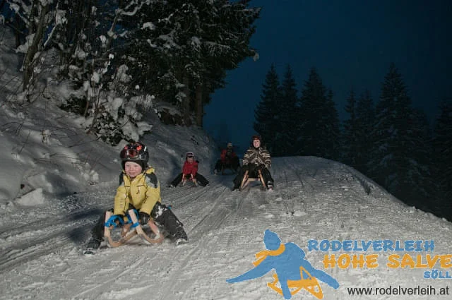 familienrodelbahnen skiwelt soell