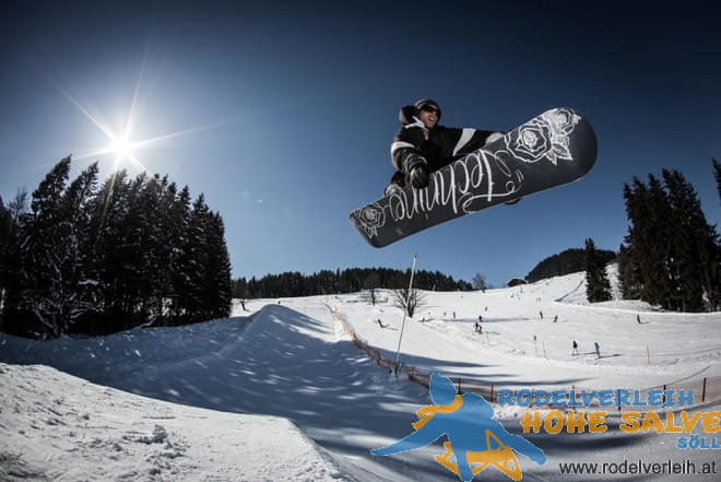 snowboarden wilder kaiser