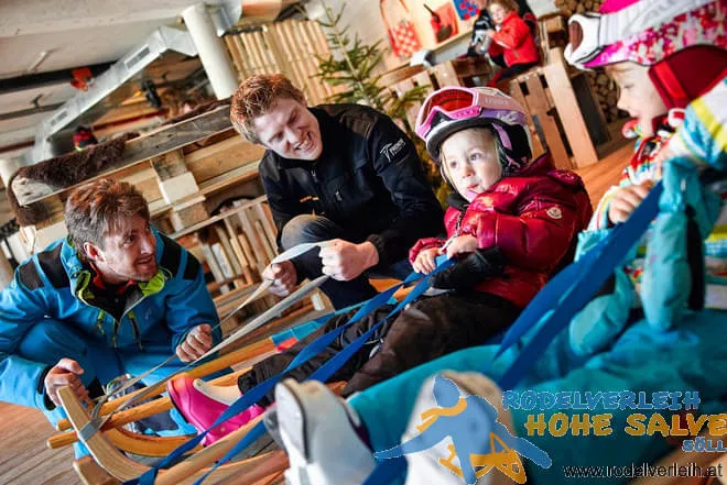 rodeln mit der familie skiwelt soell